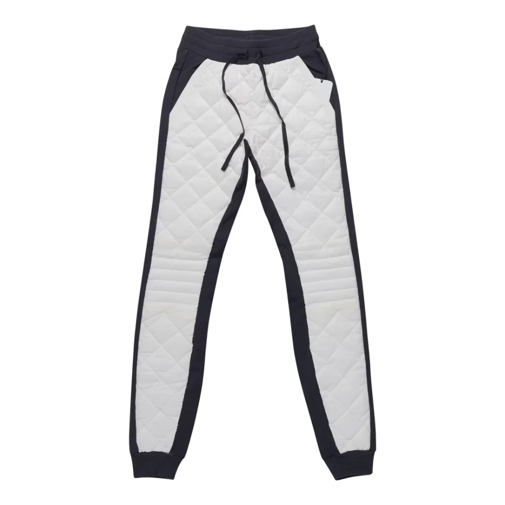 ALO Yoga Warm Airbrush High Waist Moto Puffer Pant major moto upgrade!